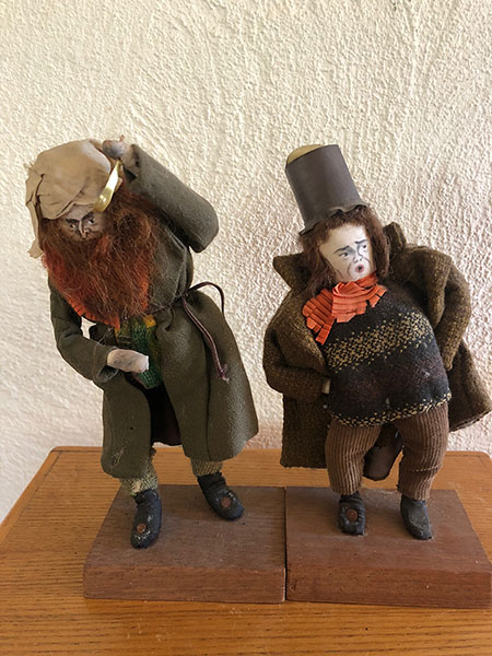 Edith Russell Dolls - Fagin and Artful Dodger