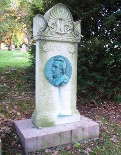 Memorial to Edwin Booth Mount Auburn Cemetery, Cambridge