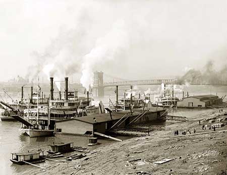 Steamboats - Cincinnati