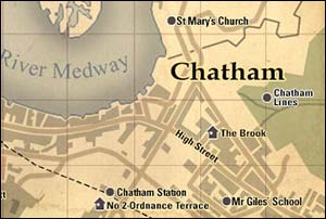 Map of Chatham